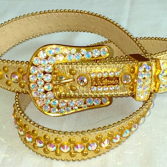 yellow bb simon belt